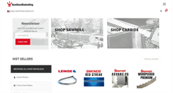 Desktop Screenshot of bandsawbladesking.com